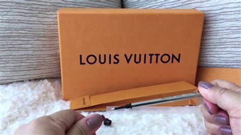 louis vuitton ballpoint pen refill|louis vuitton refills.